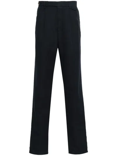 Brunello Cucinelli Pleat-detail Tailored Trousers In Black