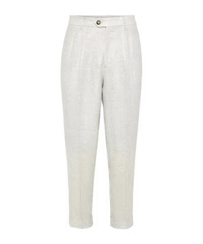 BRUNELLO CUCINELLI PLEAT-DETAIL TROUSERS