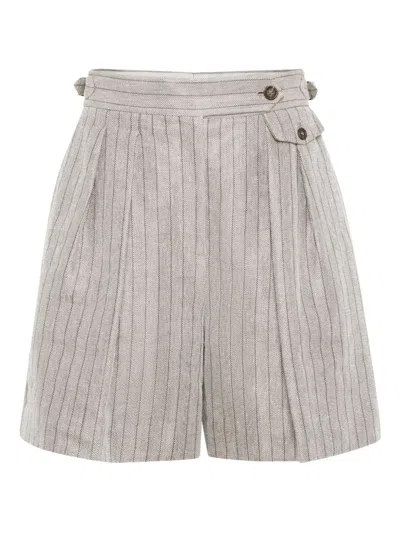 Brunello Cucinelli City Bermuda Shorts With Monili