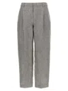 Brunello Cucinelli Straight-leg Trousers With Stretched Pleat