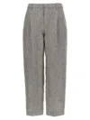 Brunello Cucinelli Straight-leg Trousers With Stretched Pleat