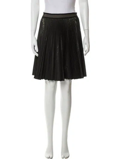 Pre-owned Brunello Cucinelli Pleated Accents Knee-length Skirt In Multi