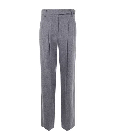 Brunello Cucinelli Pleated Belted Trousers