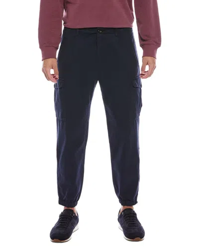 Brunello Cucinelli Pleated Cargo Pant In Blue