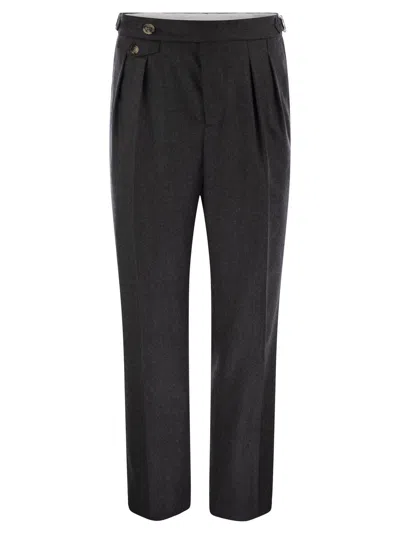 BRUNELLO CUCINELLI PLEATED CASUAL PANTS