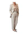 Brunello Cucinelli Pleated Casual Pants In Gray
