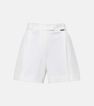 Brunello Cucinelli Shorts Aus Baumwolle In Weiss