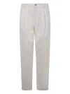Brunello Cucinelli Double Pleated Chino Trousers