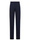 Brunello Cucinelli Pleated Cotton Trousers In Black