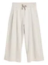 Brunello Cucinelli Pleated-front Drawstring Trousers In Neutral