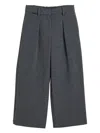 Brunello Cucinelli Pleated Jersey Trousers In Grey