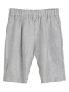 Brunello Cucinelli Pleated-pocket Trousers In Gray