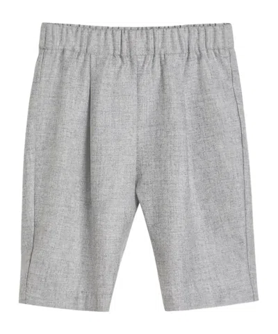 Brunello Cucinelli Pleated-pocket Trousers In Gray