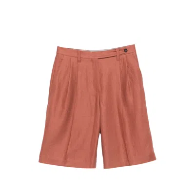 BRUNELLO CUCINELLI PLEATED SHORTS