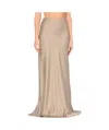 Brunello Cucinelli Pleated Skirts In Nude