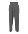 Brunello Cucinelli Pleated Tailored Trousers In Black