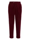 Brunello Cucinelli Cotton Corduroy Leisure Fit Trousers