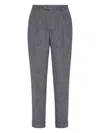 Brunello Cucinelli Pleated Tapered Trousers