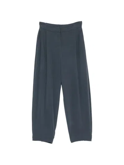 Brunello Cucinelli Pleated Track Pants In Black