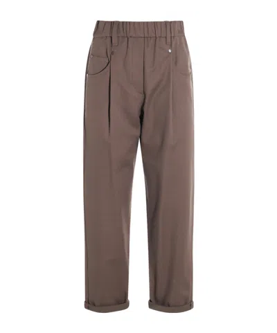 BRUNELLO CUCINELLI PLEATED TROUSERS
