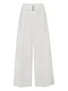 Brunello Cucinelli Cropped Pleated Trousers