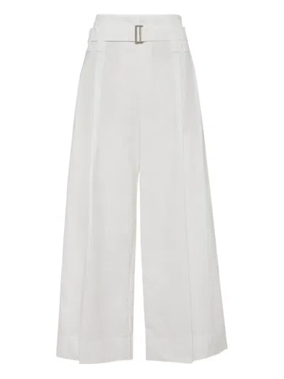 BRUNELLO CUCINELLI PLEATED TROUSERS