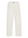 Brunello Cucinelli Pleated Chino Trousers In Gray