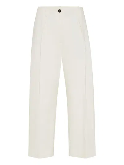 BRUNELLO CUCINELLI PLEATED TROUSERS