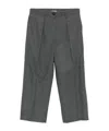 Brunello Cucinelli Pleated Trousers In Gray