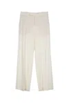 Brunello Cucinelli Pleated Tailored Trousers In Natural