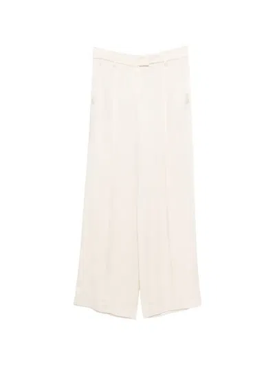 Brunello Cucinelli Pleated Trousers In Neutral
