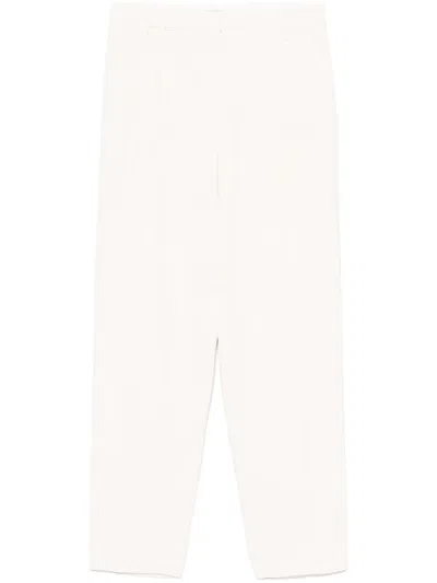 Brunello Cucinelli Pleated Trousers In Neutrals