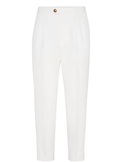 BRUNELLO CUCINELLI PLEATED TROUSERS