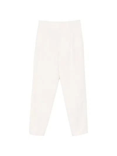 Brunello Cucinelli Pleated Trousers In Neutral
