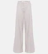 Brunello Cucinelli Wide-leg Pants In Warm White