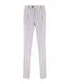 Brunello Cucinelli Wool Trousers With Pleated Front And Pockets