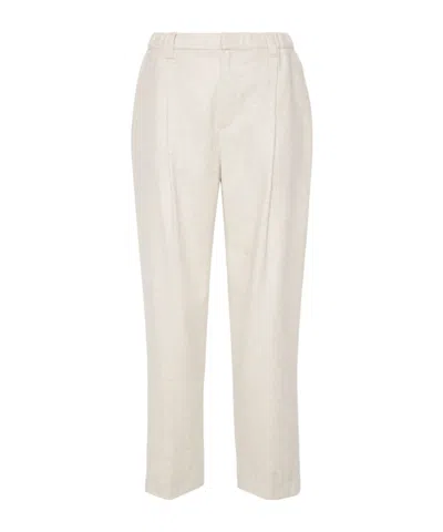 BRUNELLO CUCINELLI PLEAT-DETAIL TROUSERS