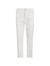 Brunello Cucinelli Multi-pocket Jeans In White