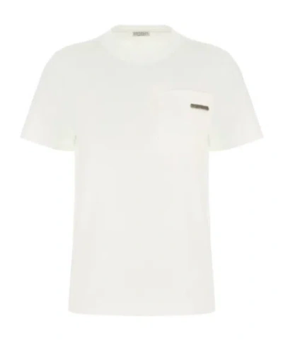 Brunello Cucinelli Pocket-detail T-shirt In White