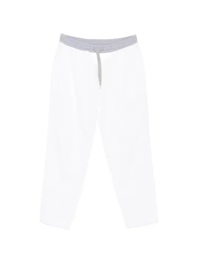 Brunello Cucinelli Pocket Drawstring Track Pants In Yellow