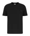 Brunello Cucinelli Cotton T-shirt With Short Sleeves And Embellished Detail In Black