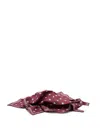 Brunello Cucinelli Men Pocket Square In Burgundy