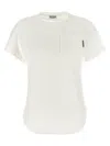 Brunello Cucinelli Women Pocket T-shirt
