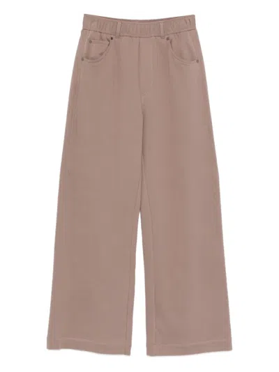 Brunello Cucinelli Pocket Trousers In Brown