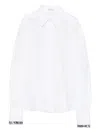 Brunello Cucinelli Point-collar Embellished Shirt In White