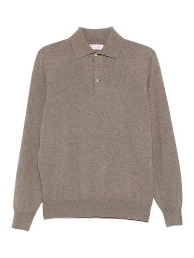 Brunello Cucinelli Polo - Beis