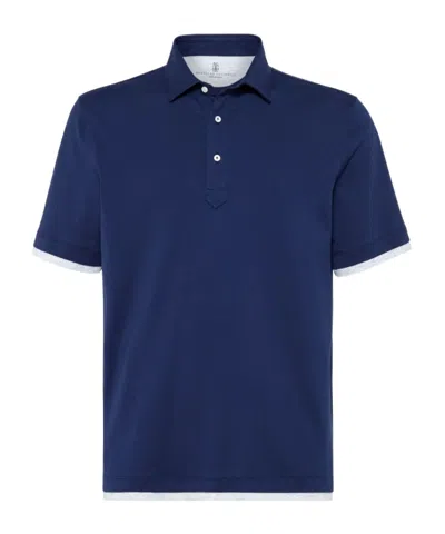 BRUNELLO CUCINELLI BRUNELLO CUCINELLI SHORT-SLEEVED POLO SHIRT