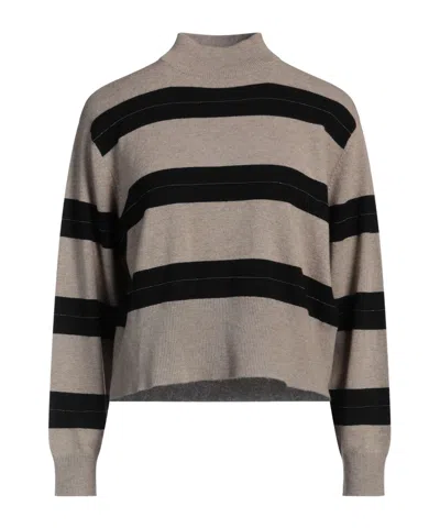 Brunello Cucinelli Polo Neck In Gray