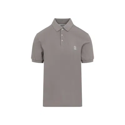 BRUNELLO CUCINELLI POLO NUDE & NEUTRALS