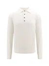 Brunello Cucinelli Long-sleeve Cotton Polo Shirt